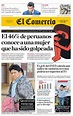 Portada de El Comercio (Perú) | El comercio peru, Periodico de peru ...