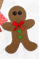 Gingerbread Man Template | Fireflies and Mud Pies