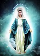 Nossa Senhora Rainha da Paz | Nossa senhora rainha, Imagens religiosas ...