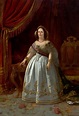Portrait of Teresa Cristina of the Two Sicilies by Victor Meirelles | USEUM