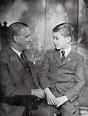 Vyvyan Holland and his son Merlin-son and grandson of Oscar Wilde ...
