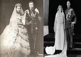 La regina Vittoria e la regina madre nel giorno dei loro matrimoni ...