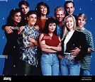BEVERLY HILLS 90210 US TV series with Shannen Doherty in red top next ...