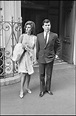 Photo : Archives - Raquel Welch et son mari Patrick Curtis le jour de ...