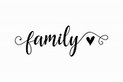Free 72 Family Word Svg SVG PNG EPS DXF File