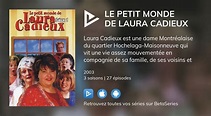 Où regarder les épisodes de Le Petit Monde de Laura Cadieux en ...