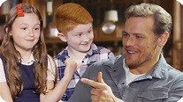 Sam Heughan Asks Kids for Dating Advice // Omaze - YouTube