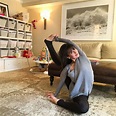 Hilaria Baldwin Doing Yoga: Instagram -03 | GotCeleb