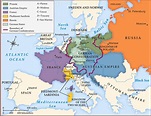 Europa tras el Congreso de Viena 1815 - Tamaño completo