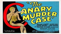 The Canary Murder Case 1929 — Comedy / Mystery Movie Full Length Movie ...