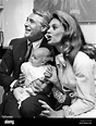 CARY GRANT and DYAN CANNON with daughter JENNIFER GRANT, ca. 1966 Stock ...