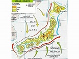 Geografia em Foco: Relevo do Japão (9º Ano - Col. Milton Carneiro)