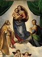 Sistine Madonna (1513–1514) by Raphael - Public Domain Catholic Painting