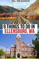 9 Exciting Things to do in Ellensburg, WA - Small Town Washington