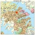 Annapolis Maryland Street Map 2401600