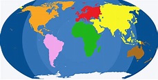 World Map Continents