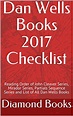 Dan Wells Books 2017 Checklist: Reading Order of John Cleaver Series ...
