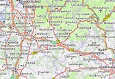 Mapa MICHELIN Hoffenheim - plano Hoffenheim - ViaMichelin