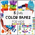 5 Fun Color Games for Kids (VIDEO) - Little Learning Corner