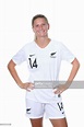 Katie Bowen of New Zealand poses for a portrait during the official ...