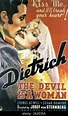 DER Teufel ist eine Frau 1935 Poster für Paramount Film mit Marlene ...