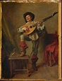 Ernest Meissonier | Soldier Playing the Theorbo | The Metropolitan ...