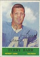 1964 Philadelphia Terry Barr autograph | Football cards, Detroit lions ...