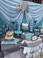 √ Baby Boy Baby Shower Table Decorations