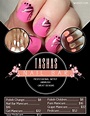 Nail bar and spa flyer template | Nail bar and spa, Nail art, Manicure