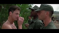 FOREST GUMP Forest and Bubba meeting Lieutenant Dan for the first time ...