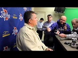 Todd Graham speaks to the media about leaving the University of Tulsa ...