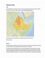 (PDF) Timeline of Ethiopian Empire | Angela Dondanville - Academia.edu
