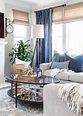 35 Blue Living Rooms Made For Relaxing