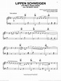 Lehar - The Merry Widow Waltz sheet music for voice, piano or guitar