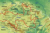 StepMap - Tschechien - Landkarte für Deutschland