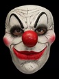 Wulstiger Clown Maske des Grauens