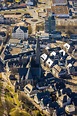 Olpe aus der Vogelperspektive: Kirchengebäude St.-Martinus-Kirche und ...