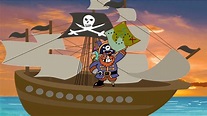 Cuento con valor "El pirata Pata de palo en busca del tesoro perdido ...