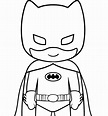 Dibujos De Batman Para Colorear Para Niños