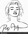Dibujo De Marilyn Monroe Para Colorear Dibujos Para Colorear - PDMREA