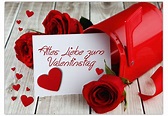 Karte Zum Valentinstag "Alles Liebe zum Valentinstag" - Grußkartenwerk ...
