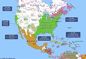 North America in 1850 - Vivid Maps