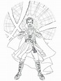 Printable Doctor Strange Coloring Pages