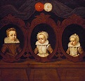 Three of the Children of Elizabeth Stuart, Queen of Bohemia, daughter ...