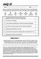 Acceptance And Action Questionnaire - Fill Online, Printable, Fillable ...