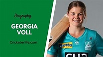 Georgia Voll biography, age, height, husband, family, etc. - Cricketer Life