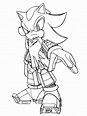 Desenhos de Shadow the Hedgehog de Sonic para Colorir e Imprimir ...