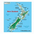 Mapas de Nueva Zelanda - Atlas del Mundo