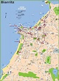 Biarritz tourist map | Road trip france, Tourist map, Biarritz