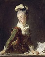Portrait of Marie Anne eléonore de Grave by Jean-Honore Fragonard ...
